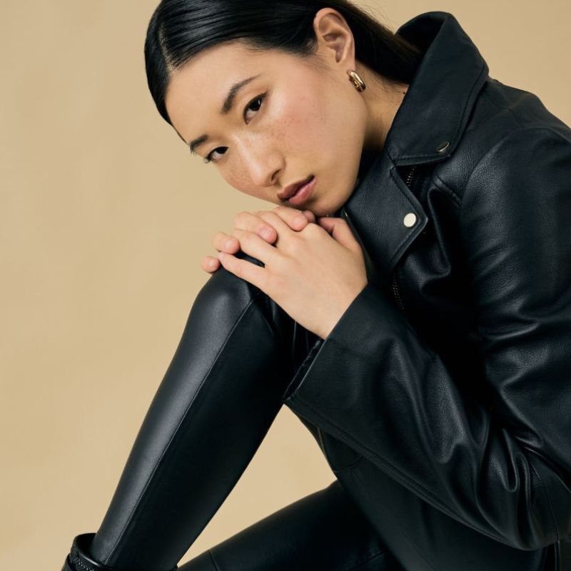 Leather Weather: Luxe Layers for Autumn